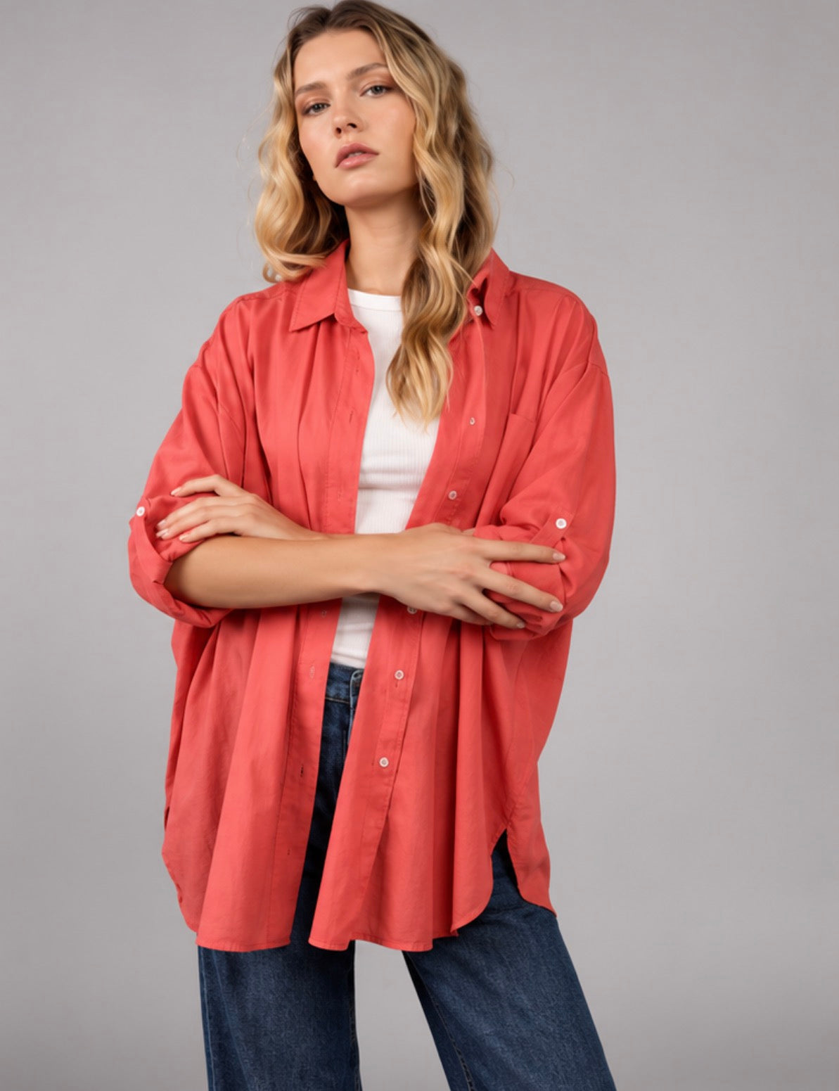 AMERICAN EAGLEAE Go Big Oversized Shirt
