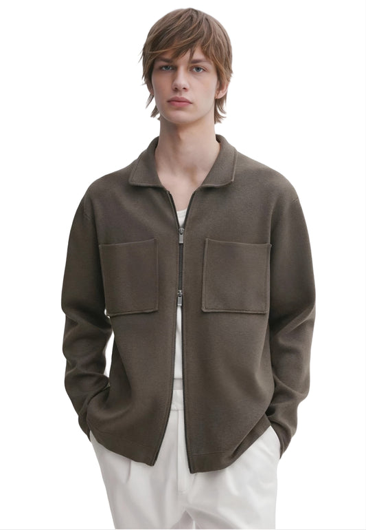 cardigan Massimo Dutti  Knit  brown